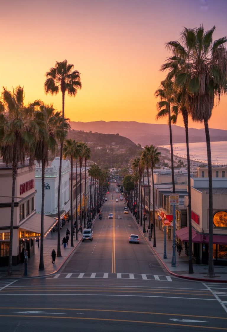 Los Angeles Coloring Pages